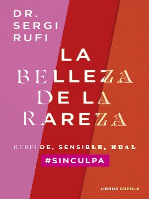 cover image of La belleza de la rareza